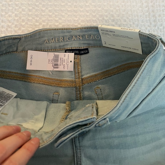 BRAND NEW AE high arise shorts | American eagle - Picture 2 of 6